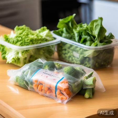 蔬菜冷冻,注意时间