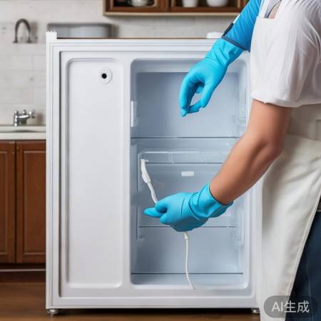 断电再清理冰箱