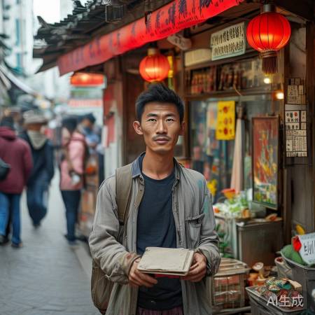 小张坚持,小店红火