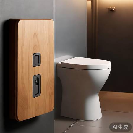“智能马桶开关色彩实用美学”