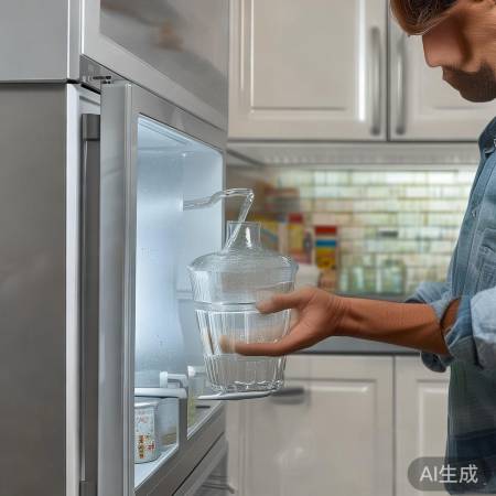 “冰箱倒水前先通风”