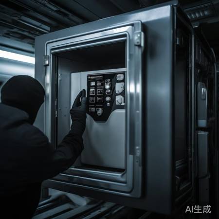 高科技保险柜有弱点