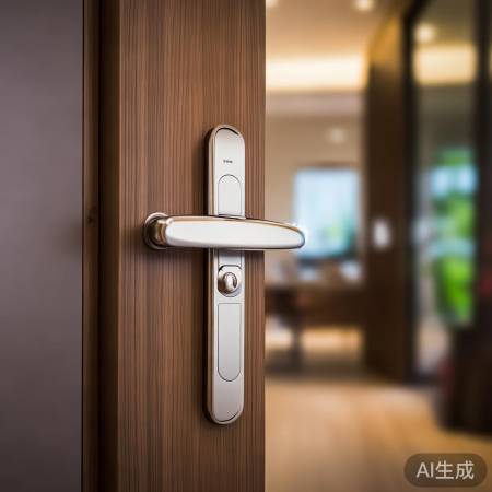 指纹锁手柄,安全便利升级