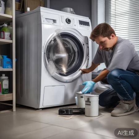 洗衣机维修攻略:检查排水管与电