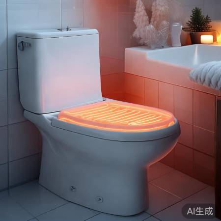 座圈加热,温暖马桶体验