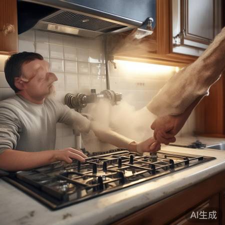 燃气泄漏,速关阀通风报修