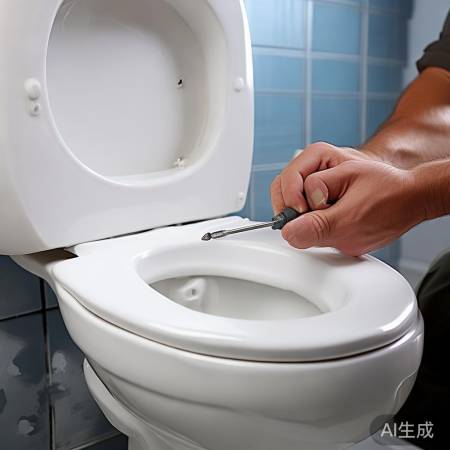 安装新发泡器,均匀拧紧螺丝