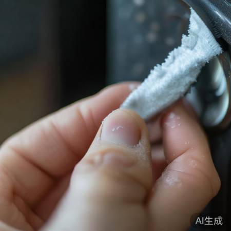 清洁手指,指纹锁更听话