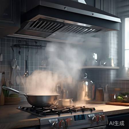厨房油烟机，收纳盲区