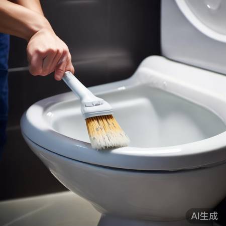 马桶刷洗技巧:从上往下刷