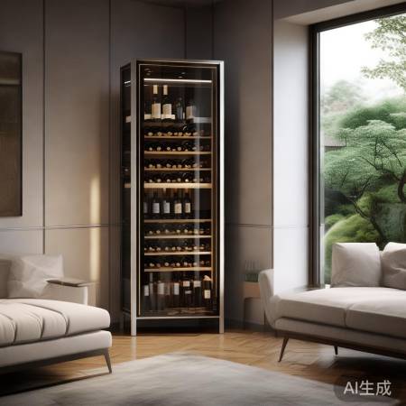 格伦德红酒柜电话24小时服务剖析♫现代简约家装红酒柜效果图，打造时尚家居风采