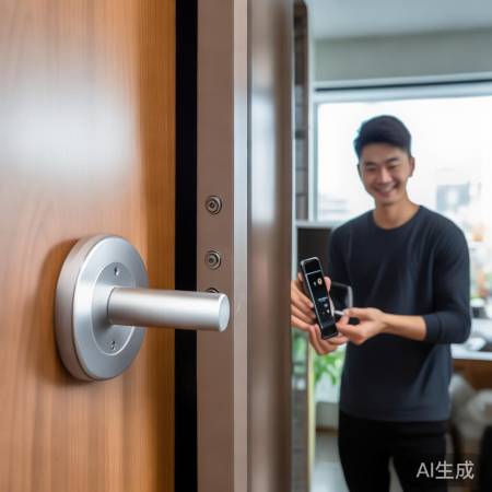 智能锁安装简单,三星售后贴心