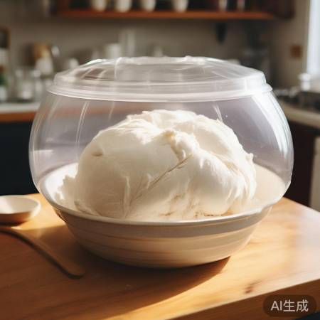 面团发酵膨胀