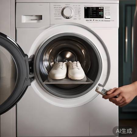 洗衣机烘干鞋技巧