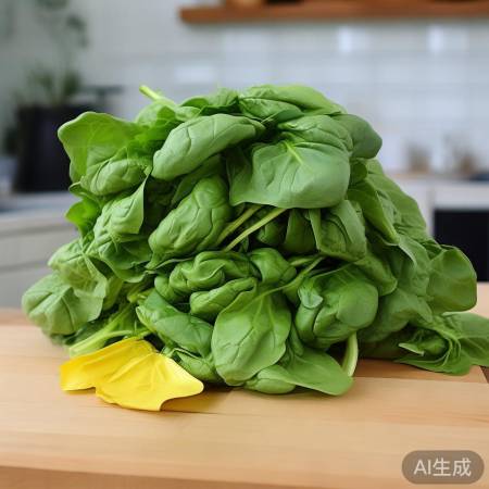 摘掉黄叶，延长菠菜保质