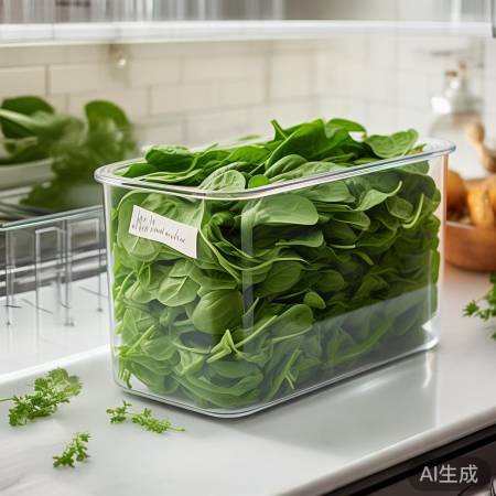分批存菠菜，新鲜不浪费