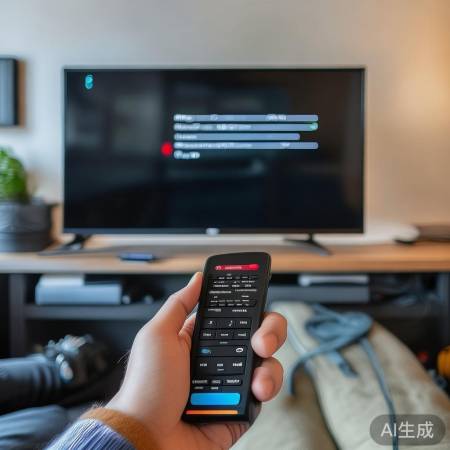 电视连接,检查信号