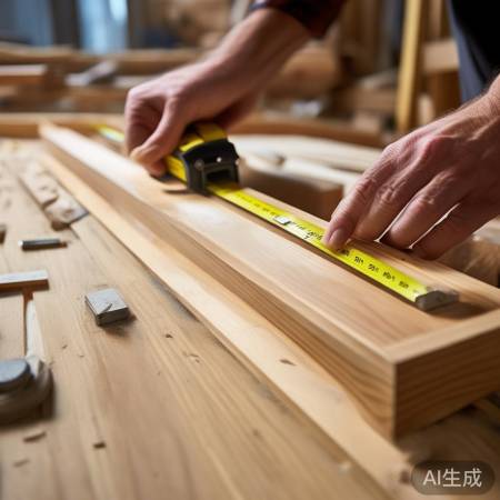 测量门框尺寸,定锁位