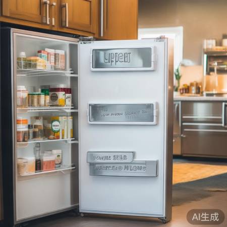 冰箱分层标签,物品易寻