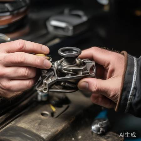 拆下调档钮，轻轻摇松动