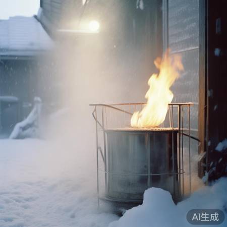 北风大,易熄火焰
