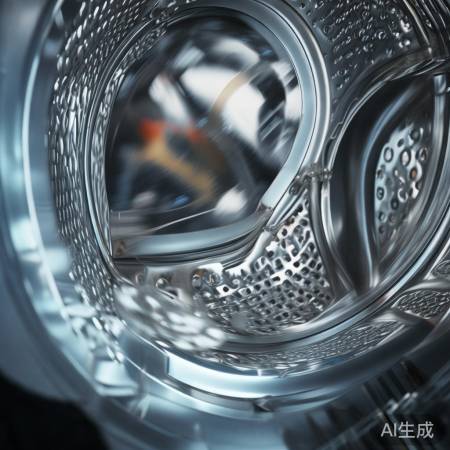 洗衣机脱水桶高速旋转