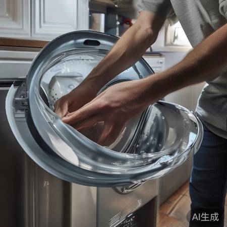 洗衣机卡住,先关闭电源检查。