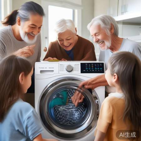 长虹洗衣机操作简便,洗涤智能