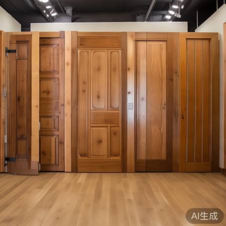 实木门价格多样,定制可选