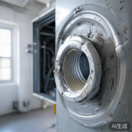 检查壁挂炉密封与滤网