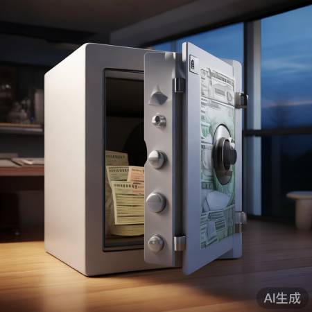 保险柜守护现金安全