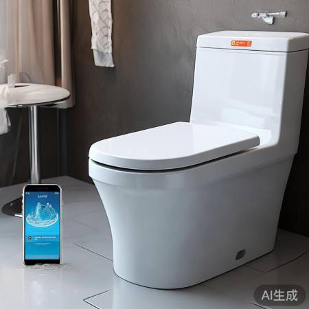 智能马桶自动感应冲水,便捷如你