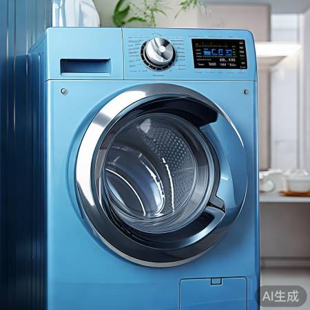 蓝光洗衣机，低噪音低能耗