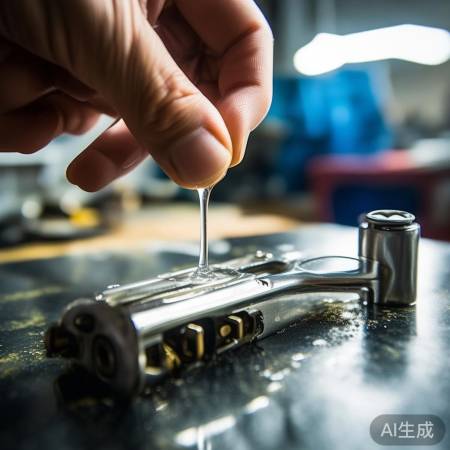润滑油减小锁具摩擦