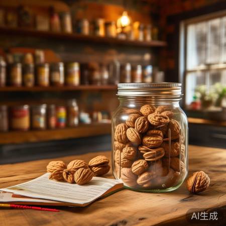 核桃仁美味，储藏学问多。