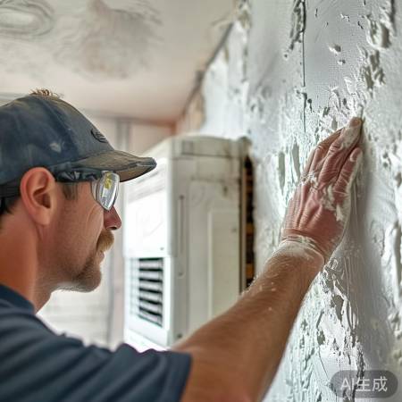 LG空调人工咨询热线解读ぁ中央空调安装：墙面处理工艺解析