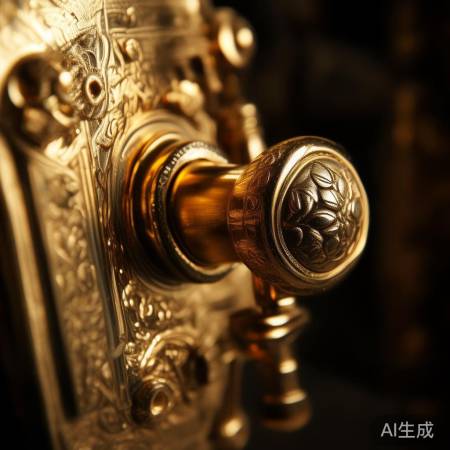 金牌保险柜，锁具独特美观