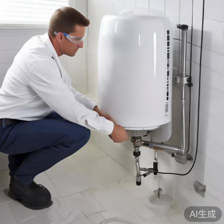 安装热水器,连接水电