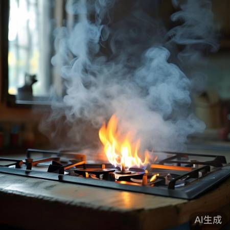 燃气灶燃烧不充分,怪味难闻