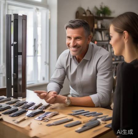 “师傅推荐高性价比防盗门”