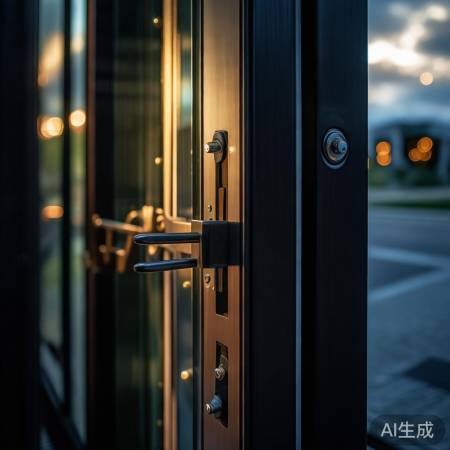 出门关门上锁,及时维修防盗门
