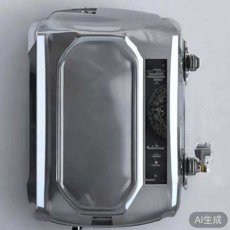 壁挂炉接口设计美观,工艺扎实