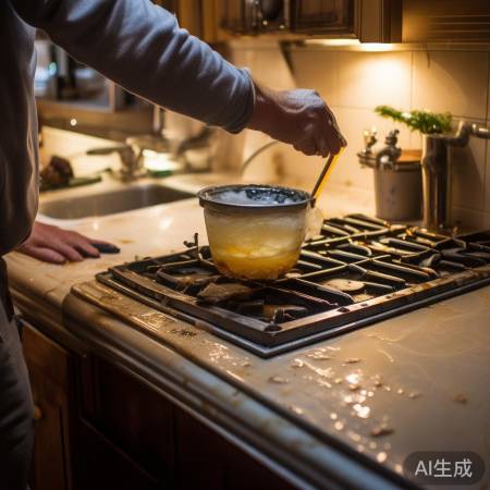 拆洗油烟机，油污全无