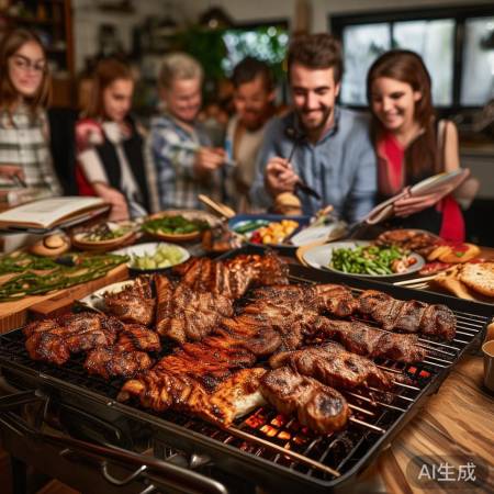 烤肉秘籍,家人爱不释口