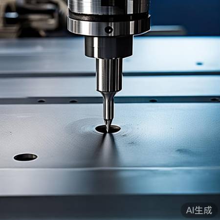 打孔步骤完成
