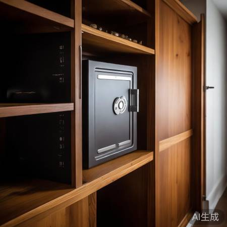 保险柜宜隐蔽安装
