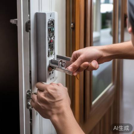 安装Kob指纹锁,小手术般简单