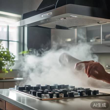 “定期检查油烟机密封”