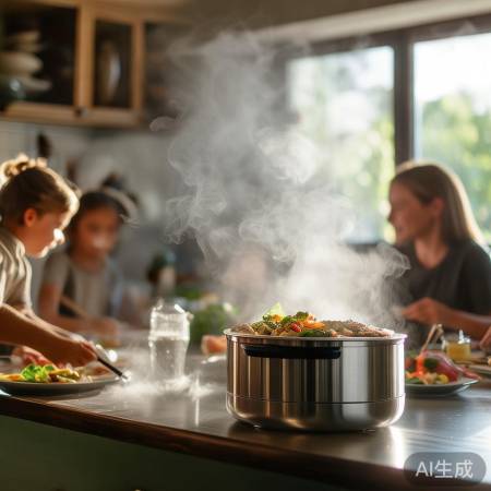“改变烹饪法,降低油烟电耗”
