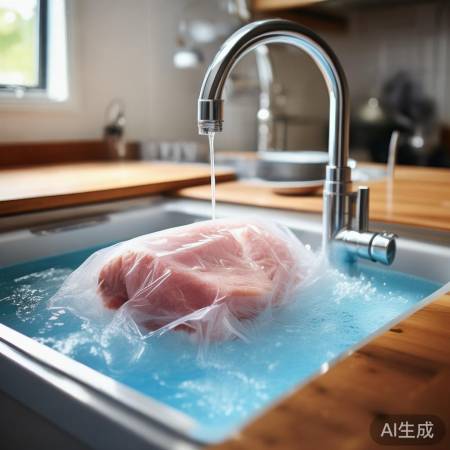 冷水速解冻，保鲜室慢解冻